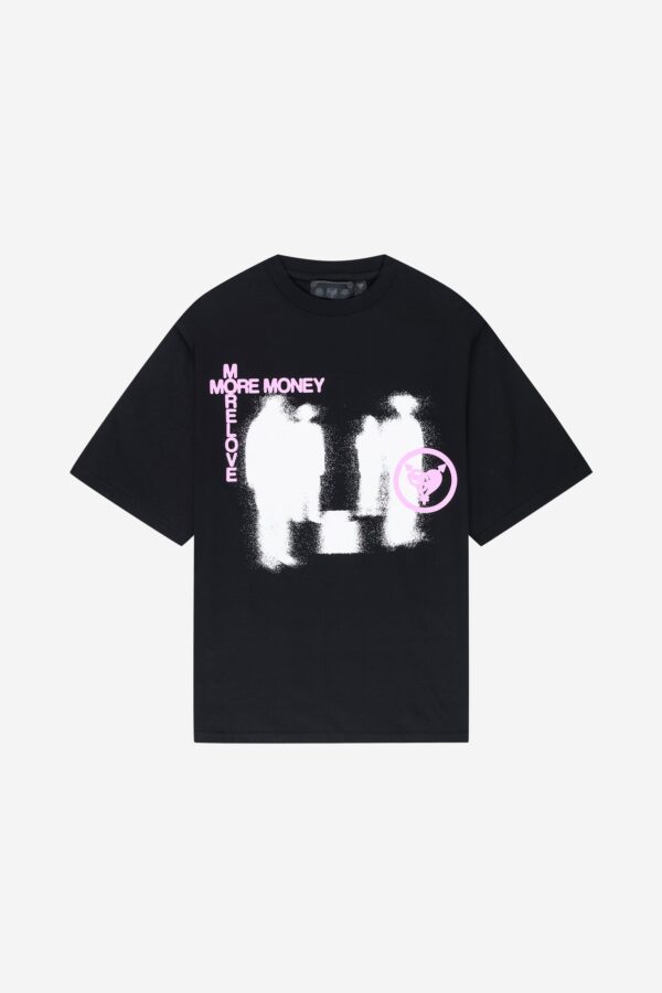 Wamana Black Lost Bond Tee – Stylish & Soft - Image 3