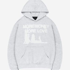 Wamana Grey Melange Wet Dream Hoodie – Comfortable & Stylish