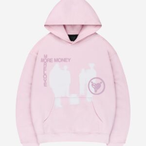 Wamana Light Pink Lost Bond Hoodie – Soft & Trendy