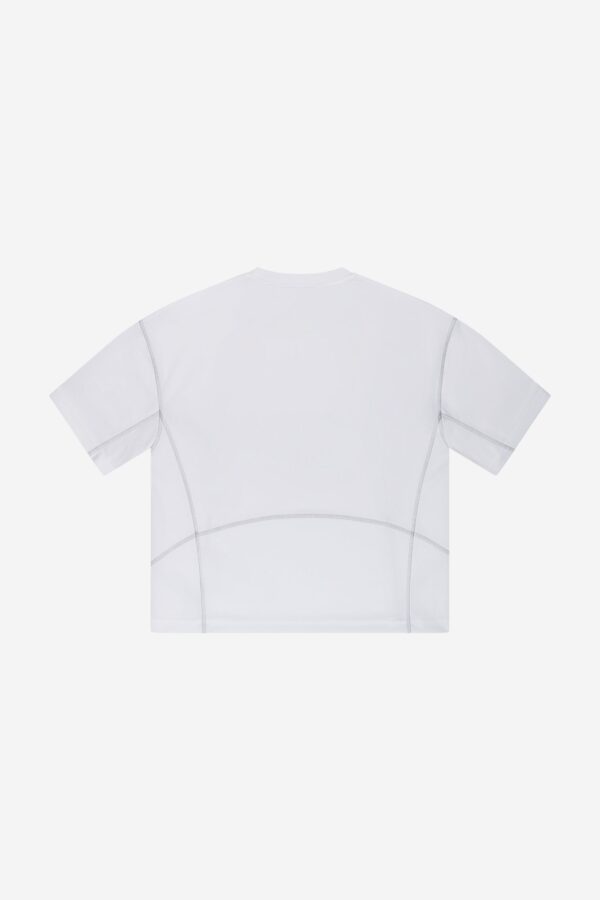 Wamana White Flatlock Jersey – Soft & Breathable - Image 3