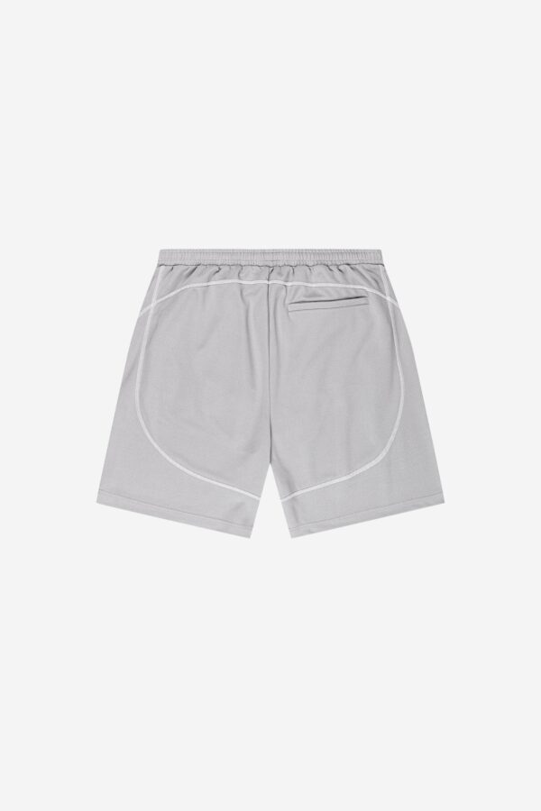 Wamana Light Grey Flatlock Shorts – Durable & Breathable - Image 3