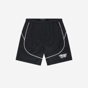 Wamana Black Flatlock Shorts – Lightweight & Durable