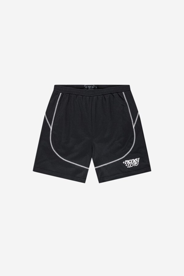 Wamana Black Flatlock Shorts – Lightweight & Durable