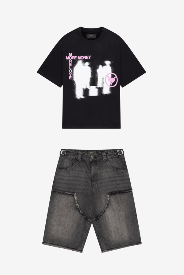 Wamana Black Lost Bond Tee – Stylish & Soft
